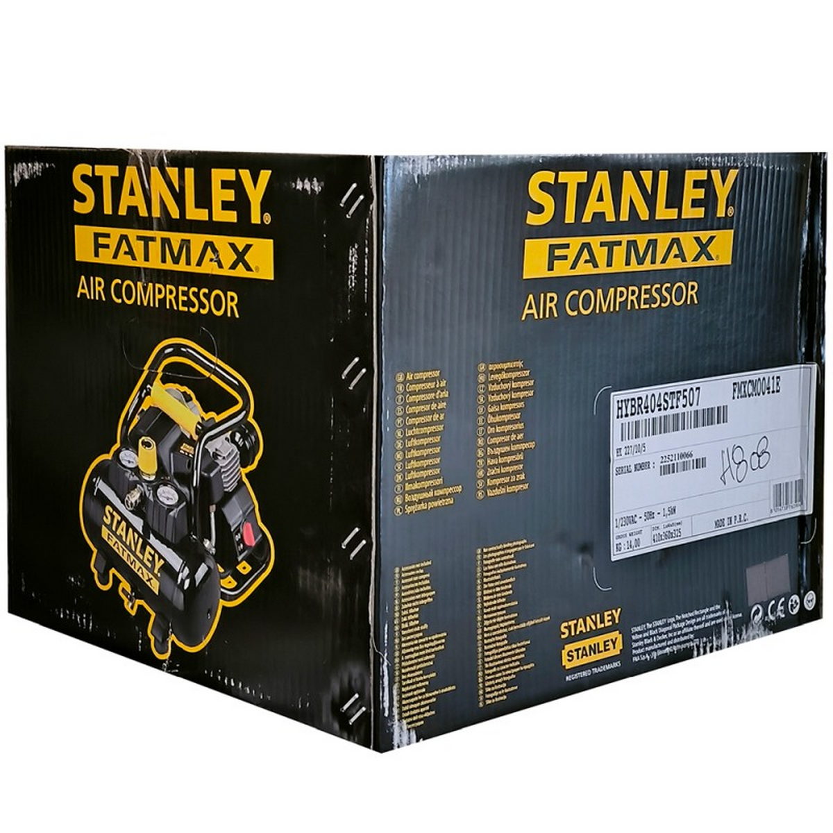 Stanley HY 227/10/5 Αεροσυμπιεστής Κομπρεσέρ Αέρα Μονομπλόκ 2.0Hp 5Lit
