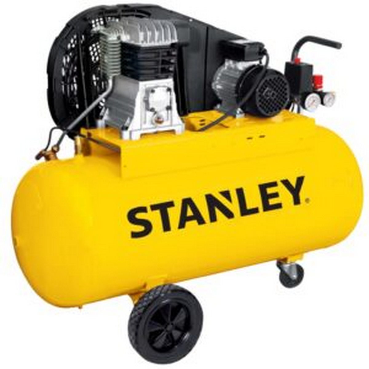Stanley B 345/10/100 Αεροσυμπιεστής Κομπρεσέρ Αέρα Με Ιμάντα 3.0Hp 100Lit