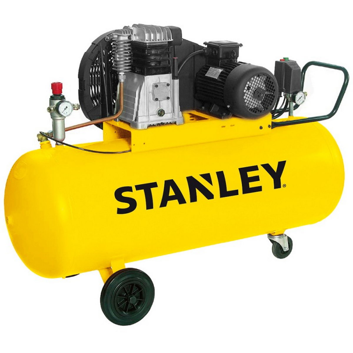 Stanley B 395/10/200 Αεροσυμπιεστής - Κομπρεσέρ Αέρα Με Ιμάντα 3.0Hp 200Lit