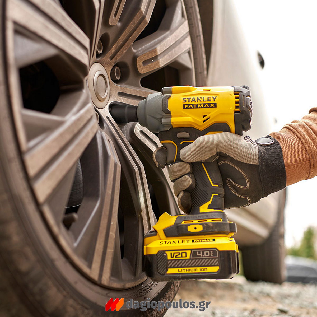 Stanley SFMCF920B-XJ Fatmax V20 Brushless Μπουλονόκλειδο Μπαταρίας 1/2" 18V Li-Ion 373Nm SOLO