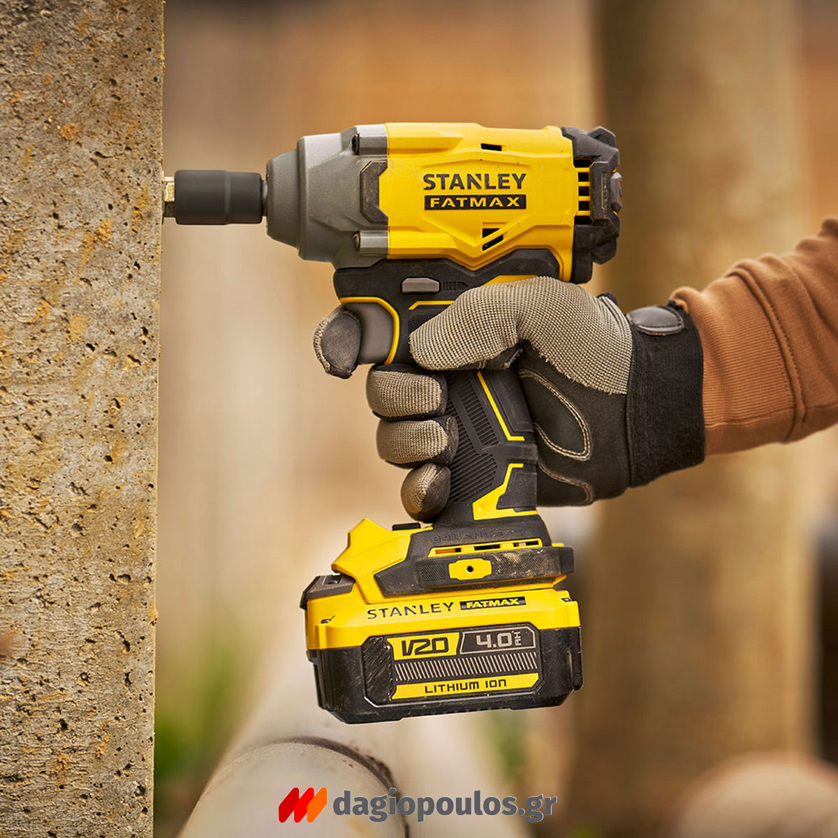 Stanley SFMCF920B-XJ Fatmax V20 Brushless Μπουλονόκλειδο Μπαταρίας 1/2" 18V Li-Ion 373Nm SOLO