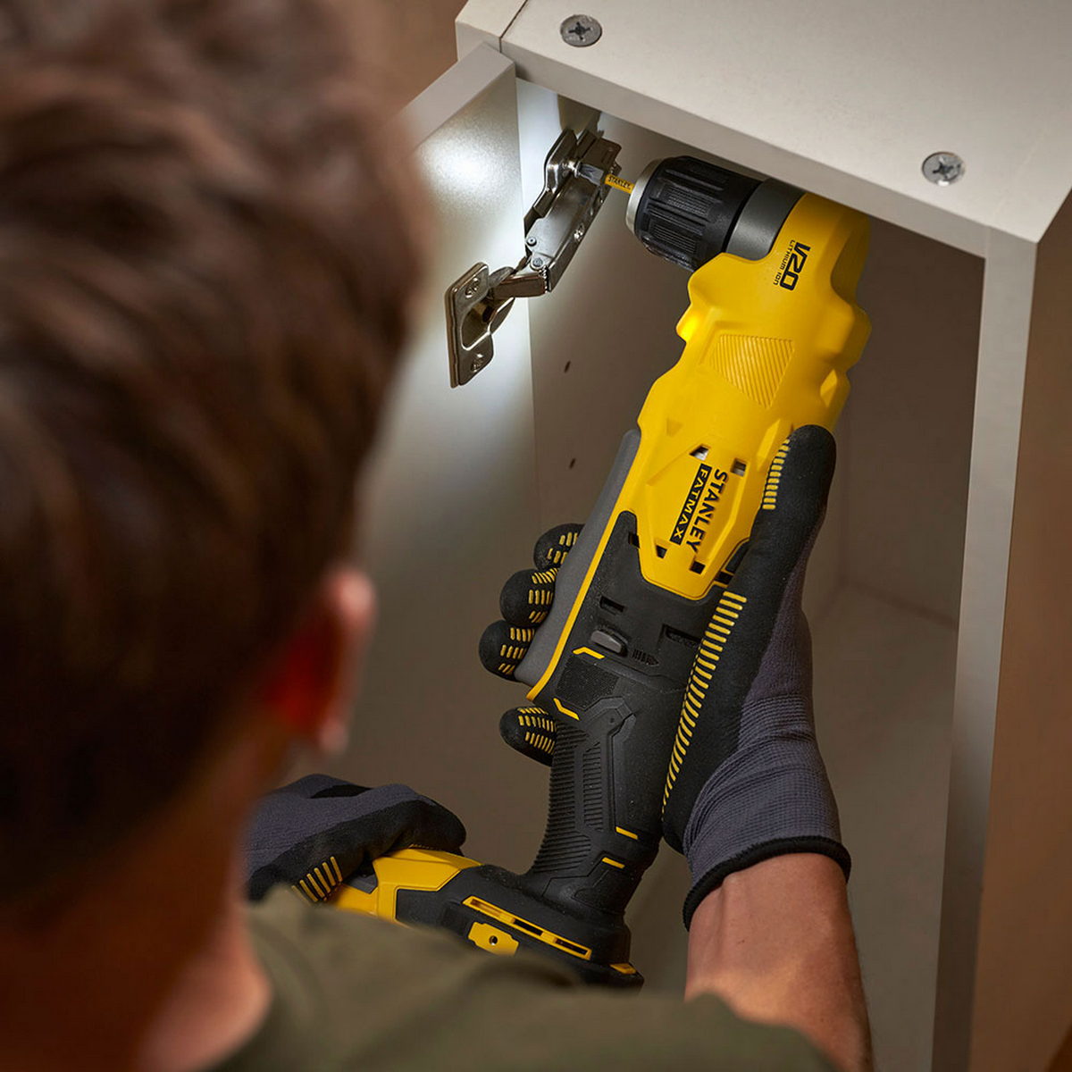 Stanley SFMCD750B-XJ 20V Fatmax Δράπανο Γωνιακό Μπαταρίας 18V Li-Ion SOLO