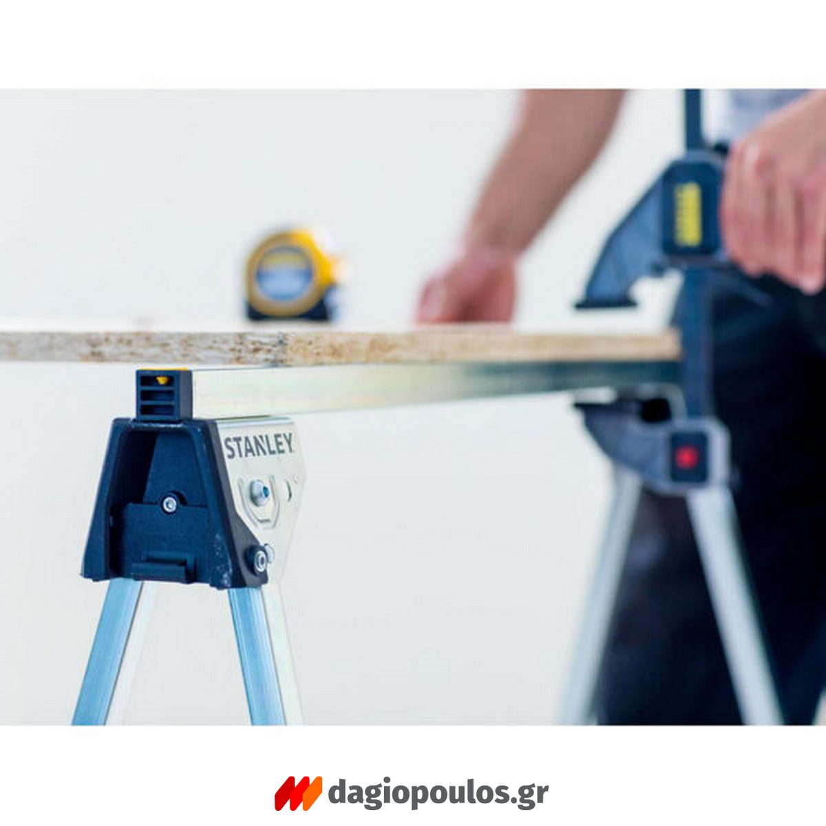 Stanley STST81337-1 Essential Μεταλλικά Πτυσσόμενα Καβαλέτα Εργασίας Σετ 2 Τεμ