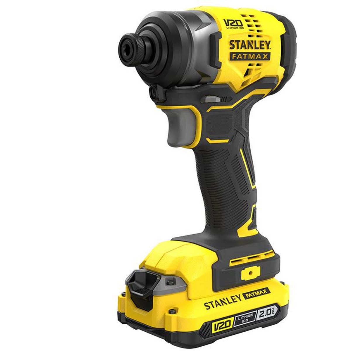Stanley SFMCF810D2K-QW V20 Brushless Παλμικό Κατσαβίδι Μπαταρίας 18V Li-Ion 170Nm Με 2 Μπαταρίες 2.0Ah & Βαλίτσα ProStack™