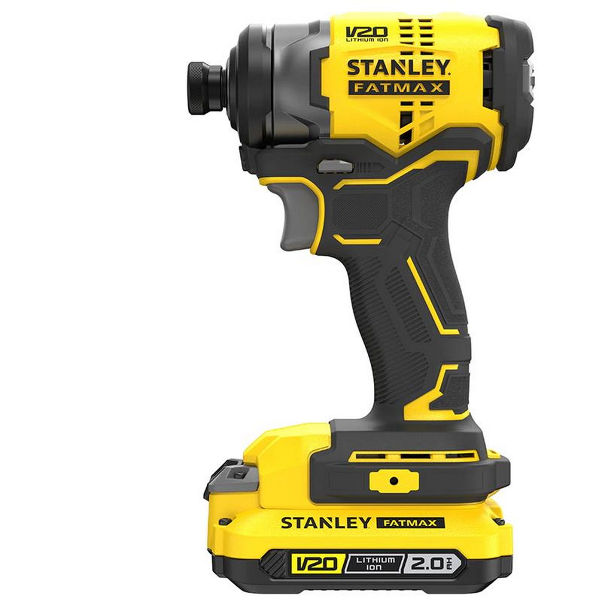 Stanley SFMCF810D2K-QW V20 Brushless Παλμικό Κατσαβίδι Μπαταρίας 18V Li-Ion 170Nm Με 2 Μπαταρίες 2.0Ah & Βαλίτσα ProStack™