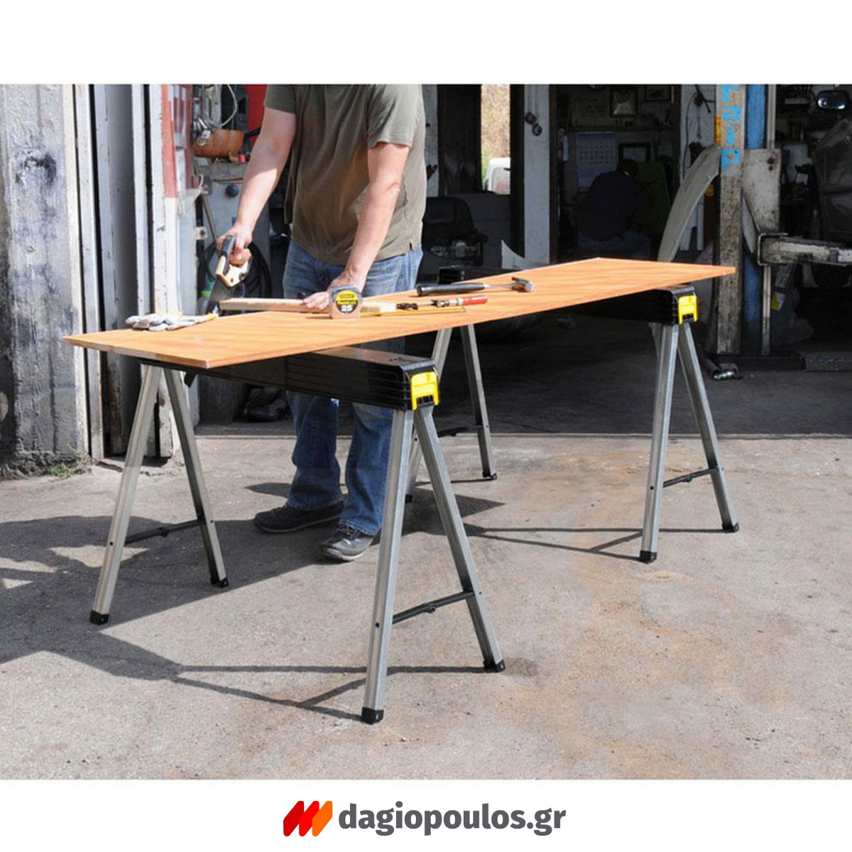 Stanley 1-97-475 Καβαλέτα Εργασίας Πτυσσόμενα Σετ 2 Τεμ