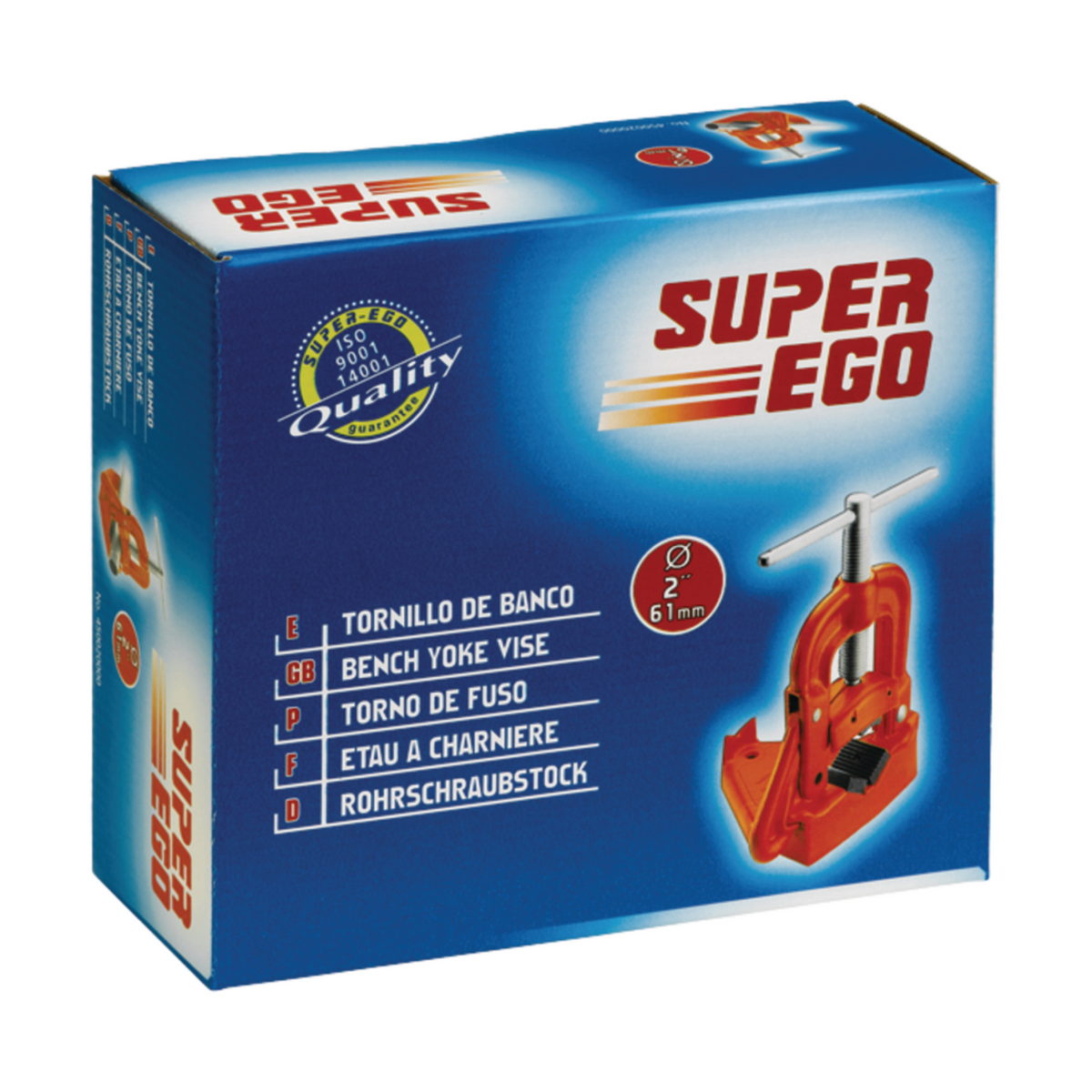 Super Ego 4500200 Μέγγενη Σωλήνων Πάγκου (Σωληνομέγγενη) 60mm