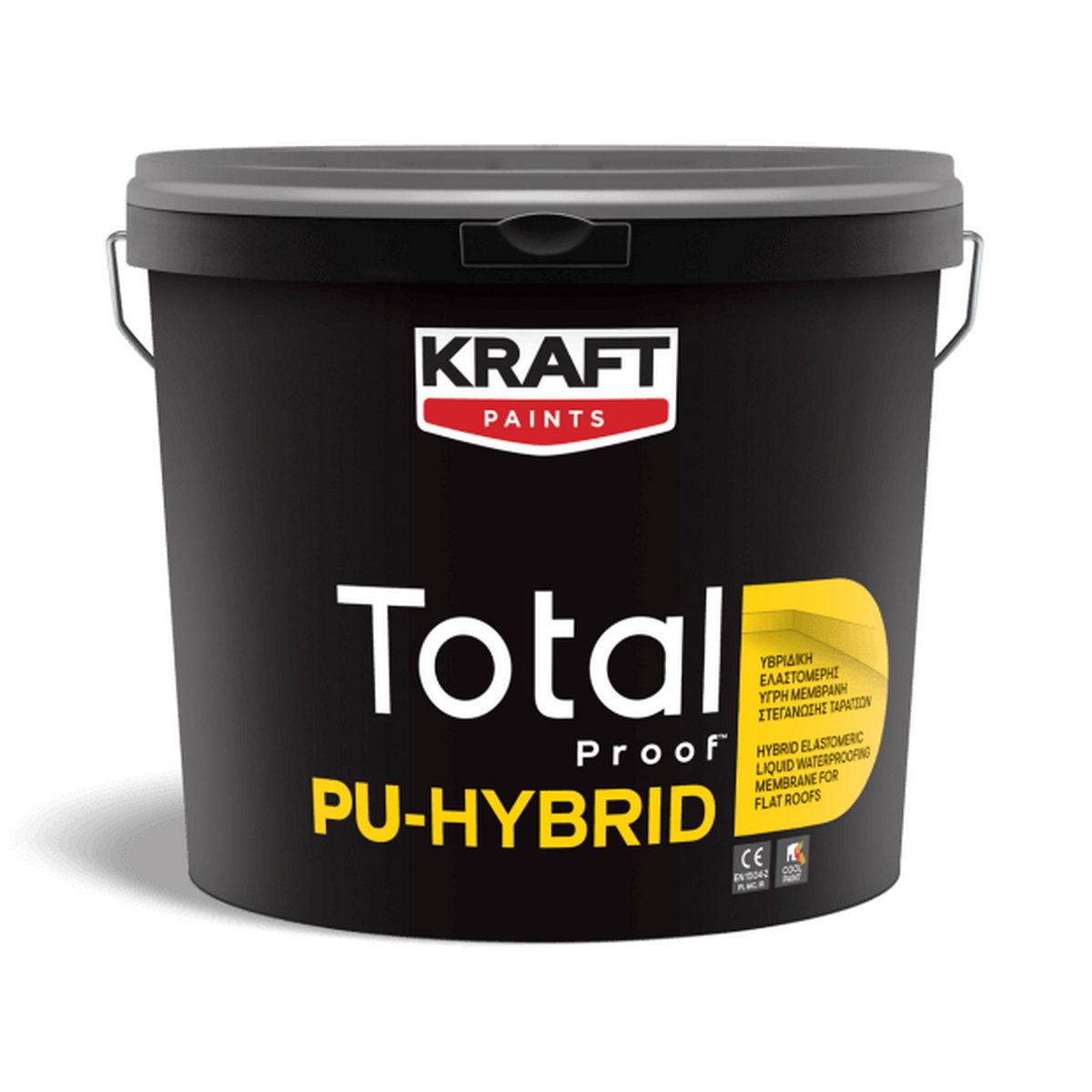 Kraft Total Proof PU Hybrid Υβριδικό Ελαστομερές Μονωτικών Ταρατσών Νέας Γενιάς 105 Brown
