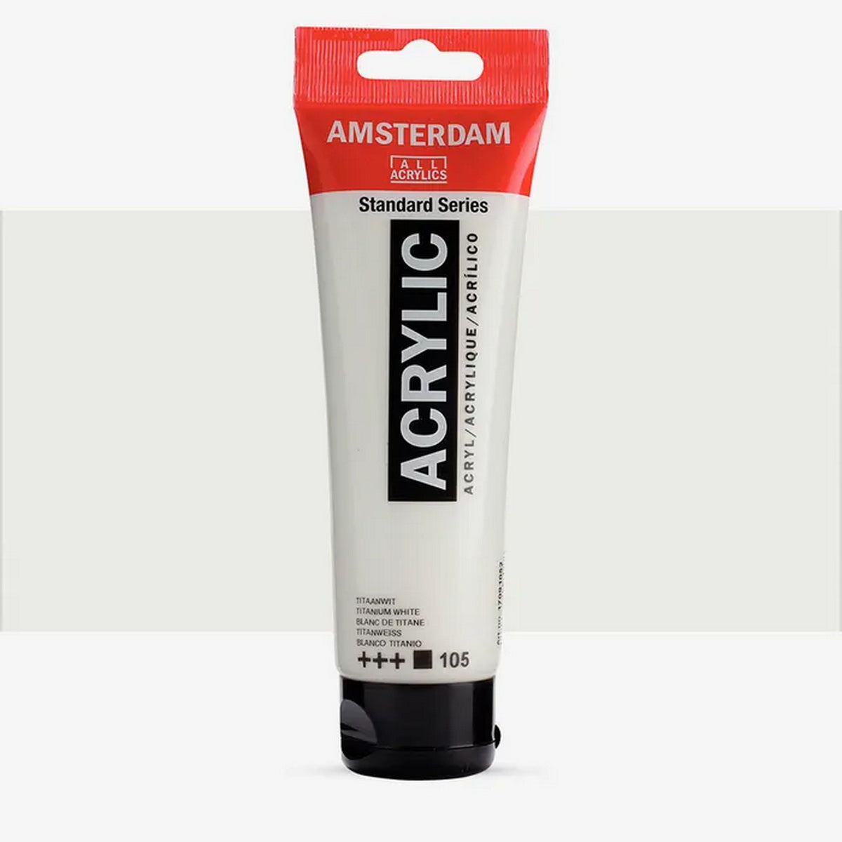 Amsterdam Talens Acrylic Χρώμα Ακρυλικό Ζωγραφικής 105 Titanium White 120ml