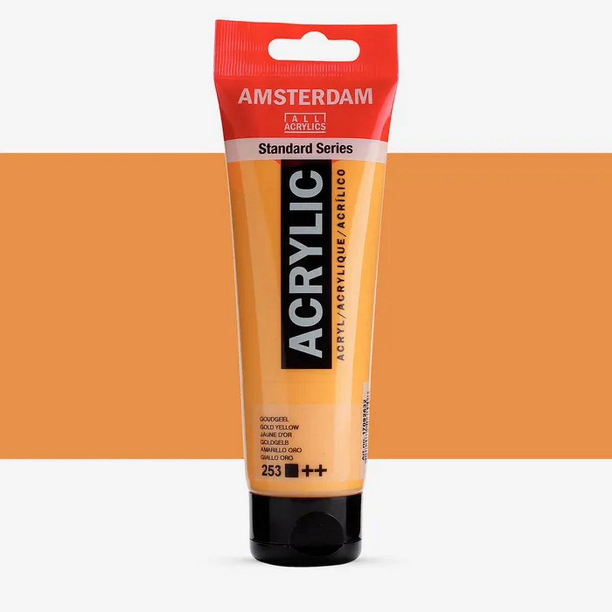 Amsterdam Talens Acrylic Χρώμα Ακρυλικό Ζωγραφικής 253 Gold Yellow 120ml