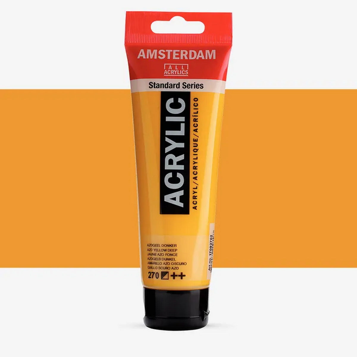 Amsterdam Talens Acrylic Χρώμα Ακρυλικό Ζωγραφικής 270 Azo Yellow Deep 120ml