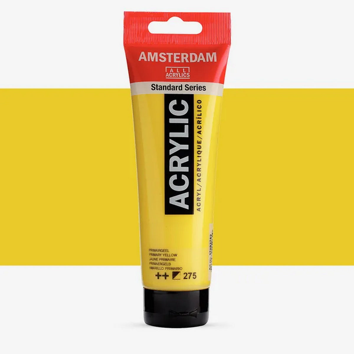 Amsterdam Talens Acrylic Χρώμα Ακρυλικό Ζωγραφικής 275 Primary Yellow 120ml