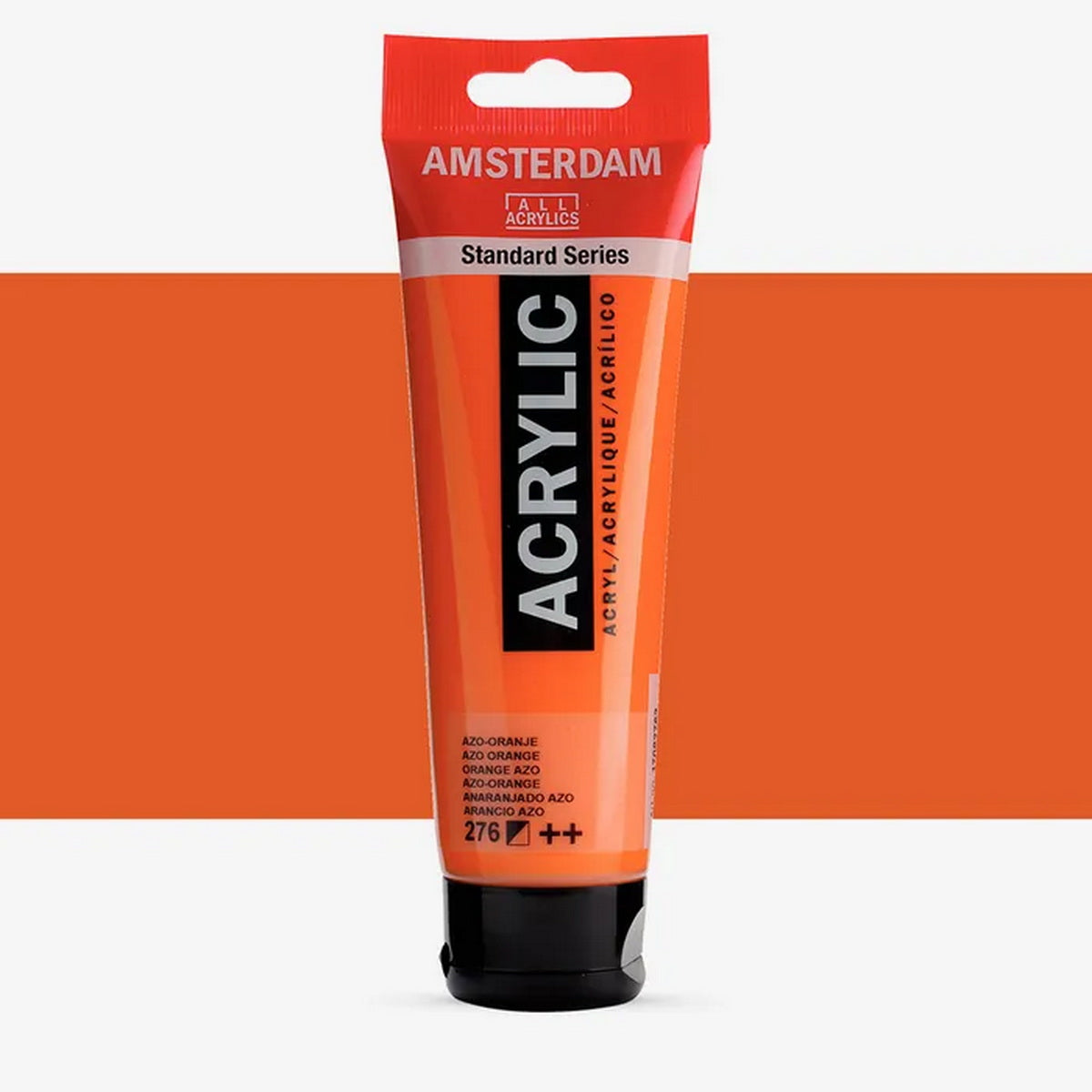 Amsterdam Talens Acrylic Χρώμα Ακρυλικό Ζωγραφικής 276 Azo Orange 120ml