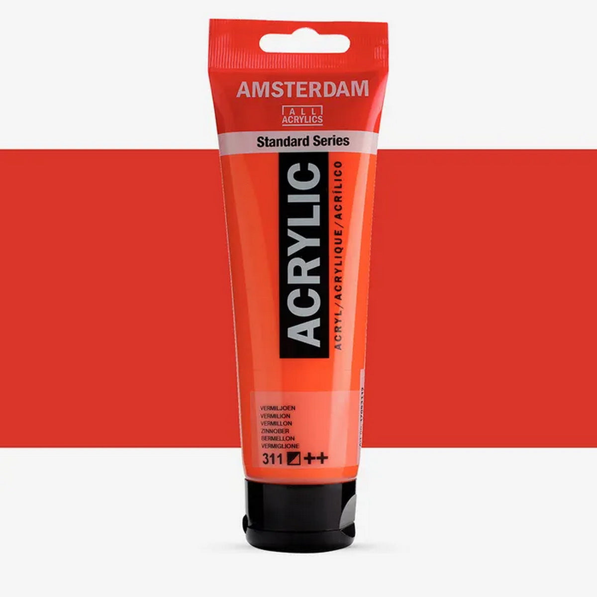 Amsterdam Talens Acrylic Χρώμα Ακρυλικό Ζωγραφικής 311 Vermilion 120ml