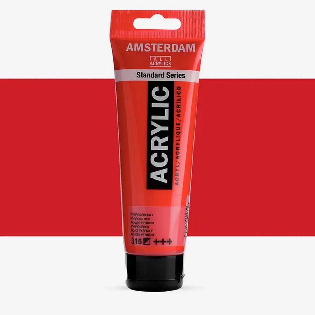 Amsterdam Talens Acrylic Χρώμα Ακρυλικό Ζωγραφικής 315 Pyrrole Red 120ml