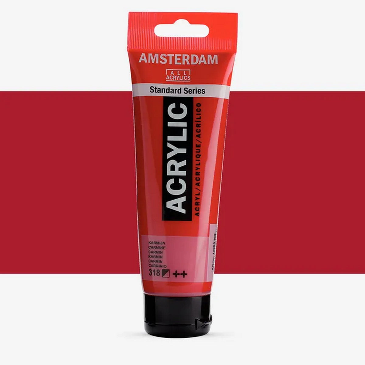 Amsterdam Talens Acrylic Χρώμα Ακρυλικό Ζωγραφικής 318 Carmine 120ml