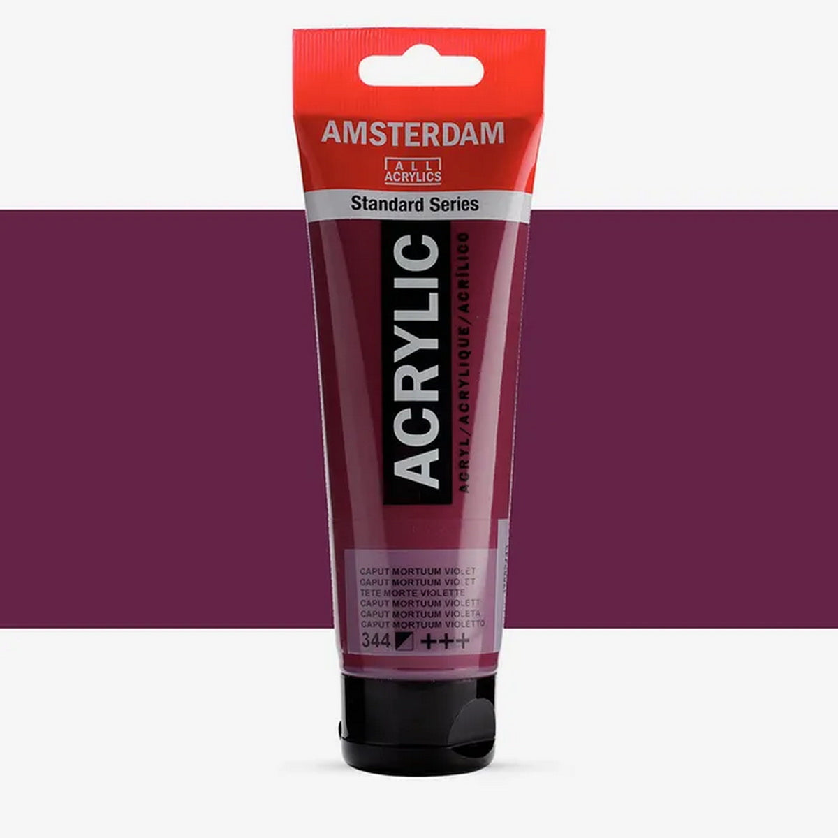 Amsterdam Talens Acrylic Χρώμα Ακρυλικό Ζωγραφικής 344 Caput Mortuum Violet 120ml