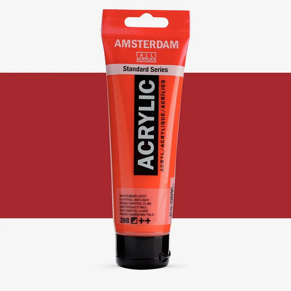 Amsterdam Talens Acrylic Χρώμα Ακρυλικό Ζωγραφικής 398 Naphthol Red Light 120ml