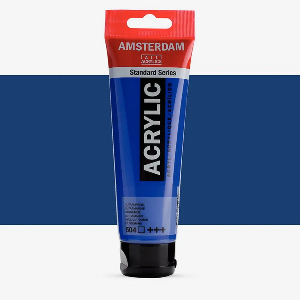 Amsterdam Talens Acrylic Χρώμα Ακρυλικό Ζωγραφικής 504 Ultramarine 120ml
