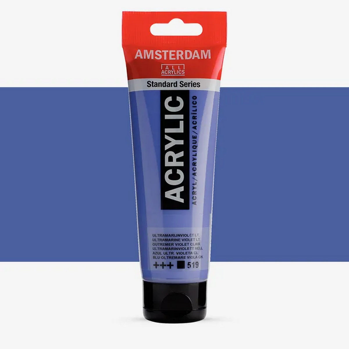 Amsterdam Talens Acrylic Χρώμα Ακρυλικό Ζωγραφικής 519 Ultramarine Violet Light 120ml