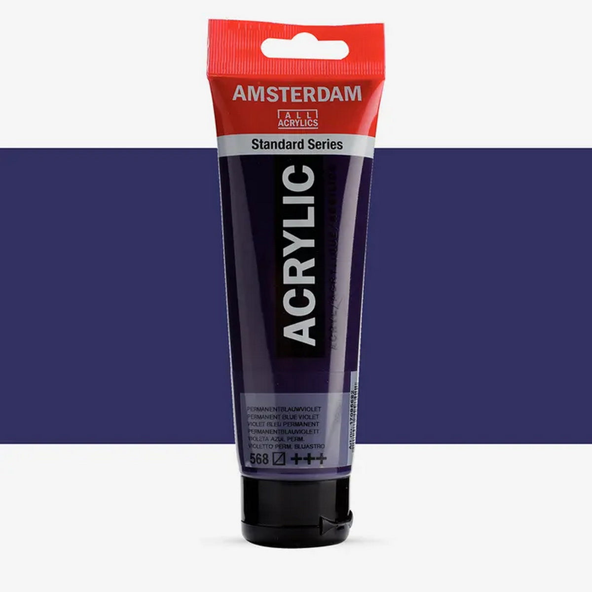 Amsterdam Talens Acrylic Χρώμα Ακρυλικό Ζωγραφικής 568 Permanent Blue Violet 120ml