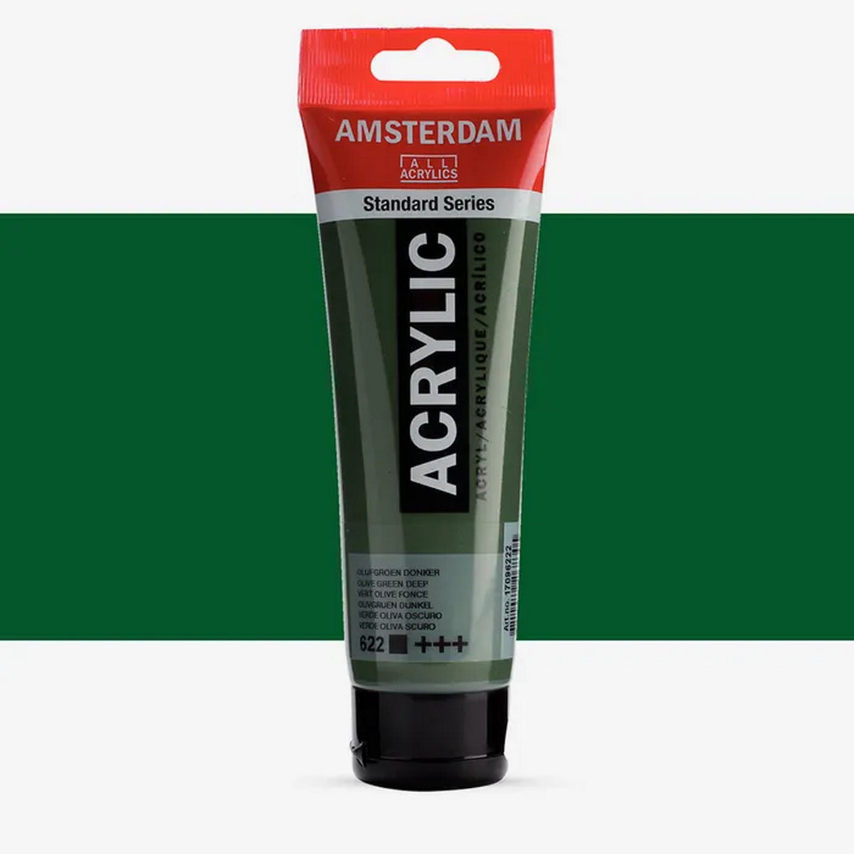 Amsterdam Talens Acrylic Χρώμα Ακρυλικό Ζωγραφικής 622 Olive Green Deep 120ml