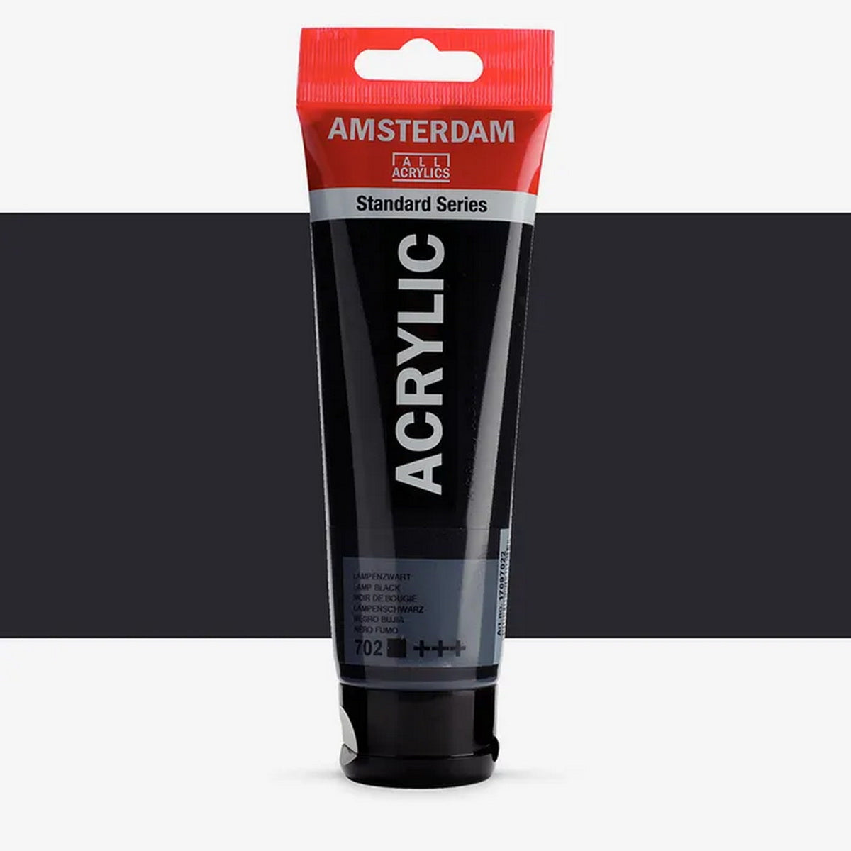 Amsterdam Talens Acrylic Χρώμα Ακρυλικό Ζωγραφικής 702 Lamp Black 120ml