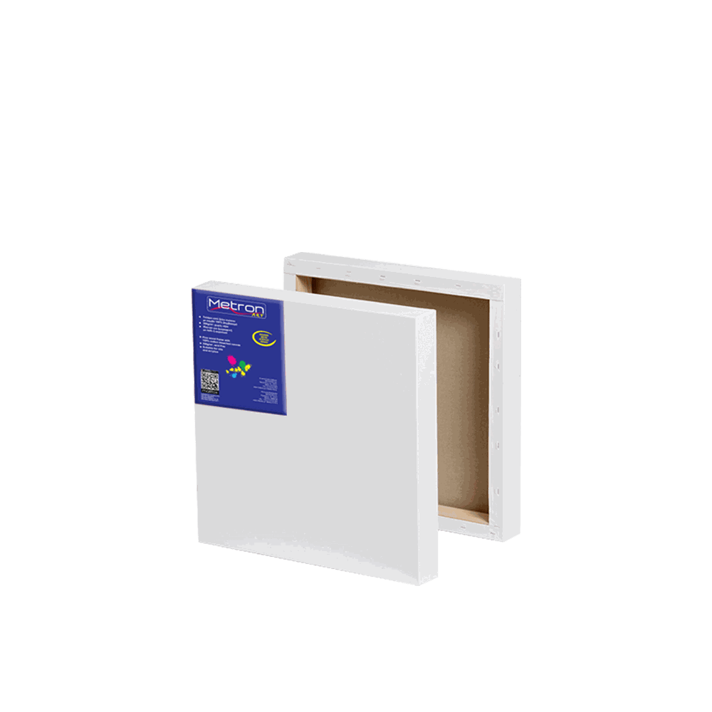 Τελάρο Ζωγραφικής Χονδρό (Box) Με Βαμβακερό Καμβά 40x50 cm