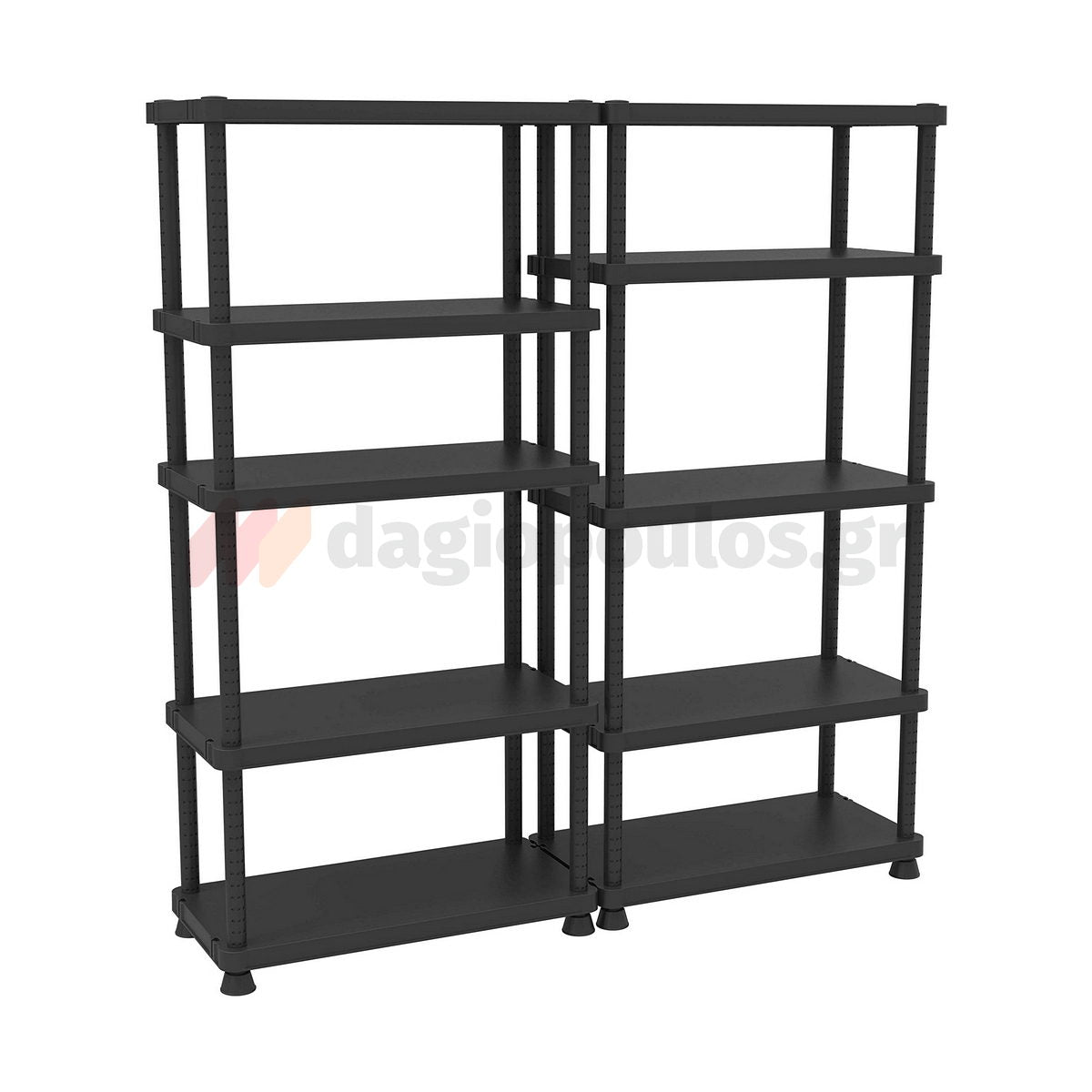 Terry 9045S/5 Ραφιέρα Πλαστική Πολυμορφική 5 Ραφιών Ιταλίας