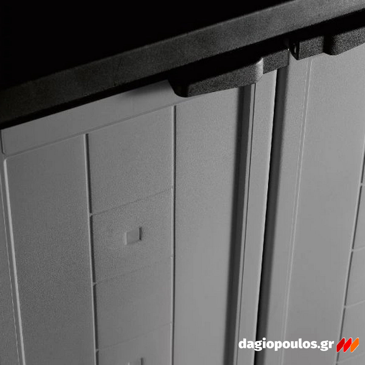 Keter Jolly Base Ντουλάπα Χαμηλή Με 1 Ράφι Γκρι Ανοικτό