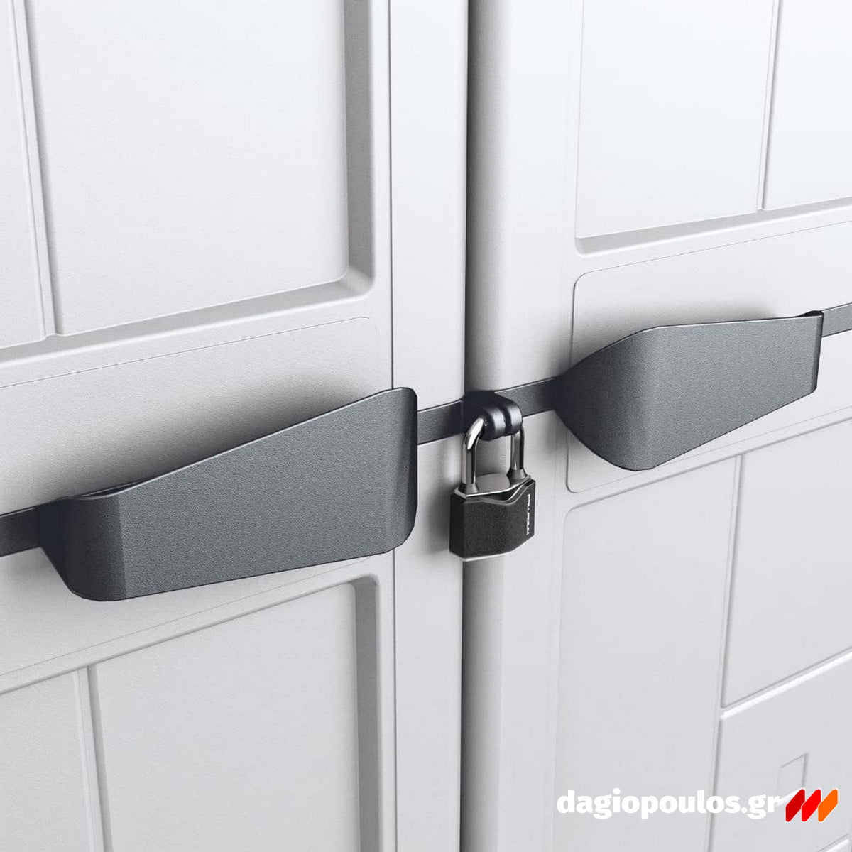 Keter Jolly Tall Ντουλάπα Ψηλή Με 3 Ράφια Γκρι Ανοικτό