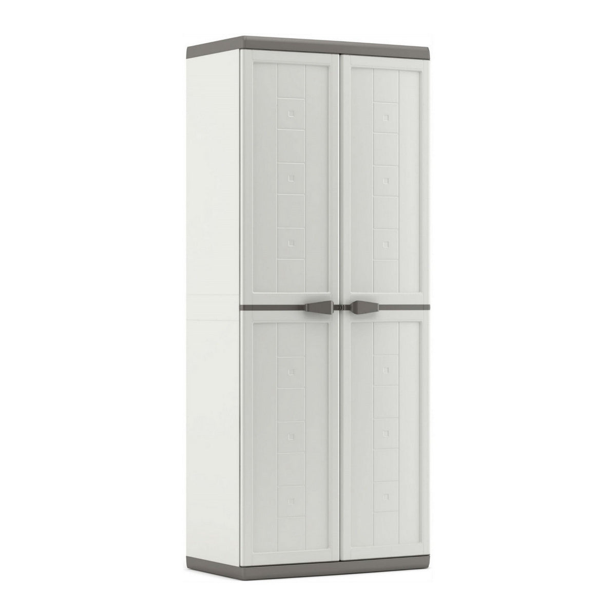 Keter Jolly Tall Ντουλάπα Ψηλή Με 3 Ράφια Γκρι Ανοικτό