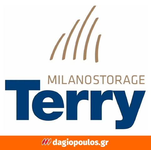 Terry QBlack 4080S/5 Ραφιέρα Πλαστική Πολυμορφική 5 Ραφιών Ιταλίας