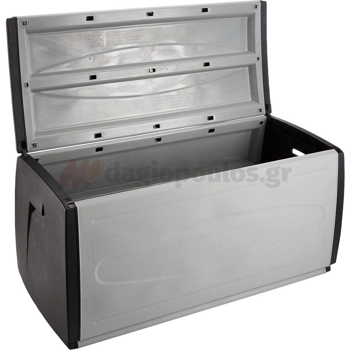 Terry Prince Black 120 Κουτί Μπαούλο Αποθήκευσης Πλαστικό 308 Ltr Ιταλίας