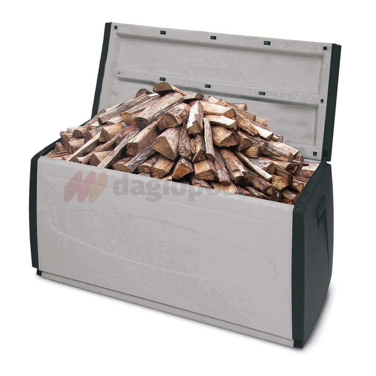 Terry Prince Black 120 Κουτί Μπαούλο Αποθήκευσης Πλαστικό 308 Ltr Ιταλίας