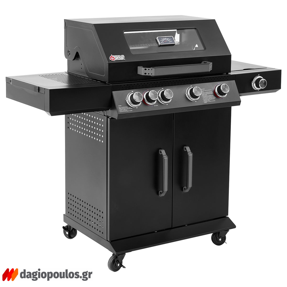 Thermogatz GS GRILL ABYSS VIEW BBQ Ψησταριά Υγραερίου 4+1+1 Εστιών 19kW