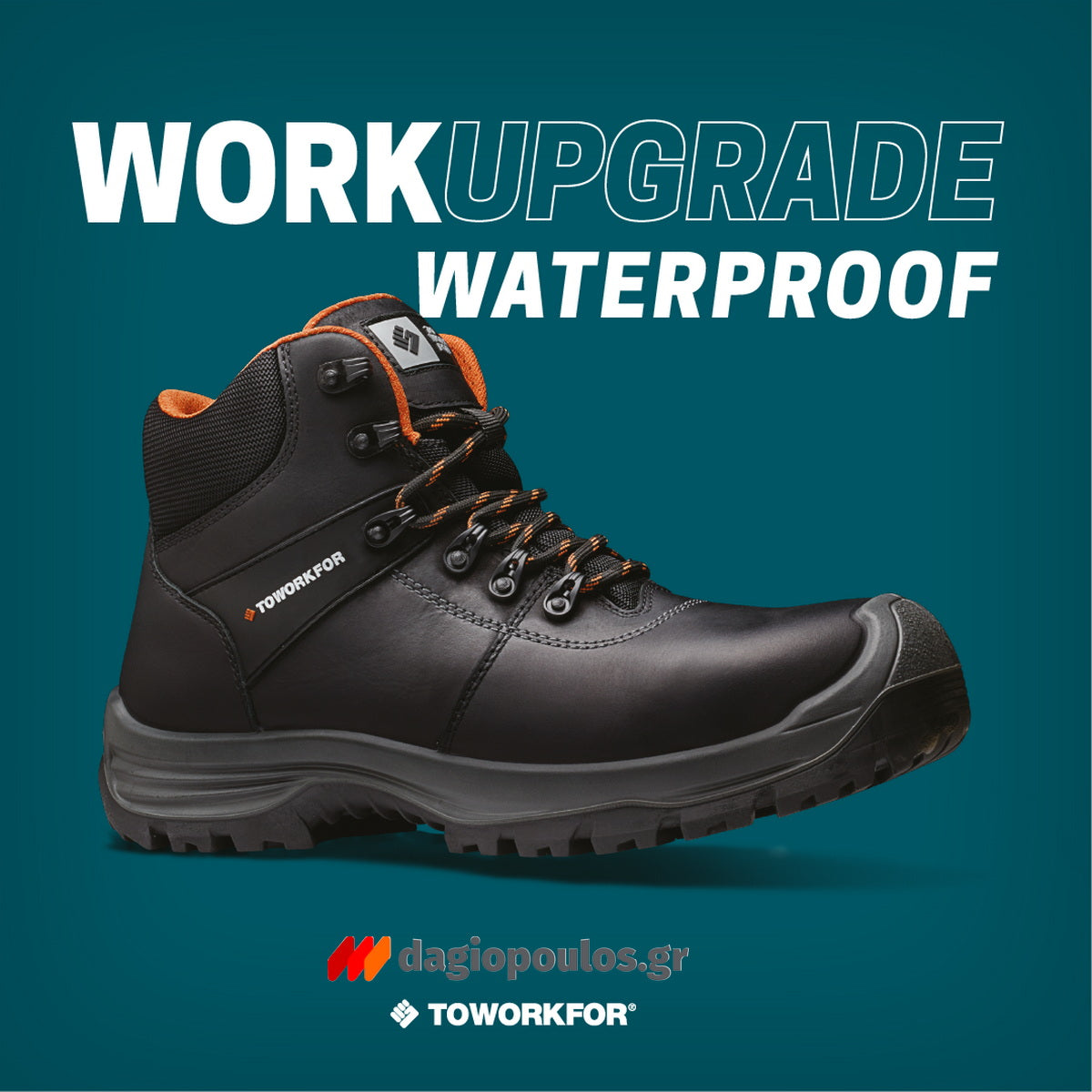 ToWorkFor Trail Boot S3 SRC Παπούτσια Ασφαλείας Ημιμποτάκια Με Προστασία Ανθρακόνημα