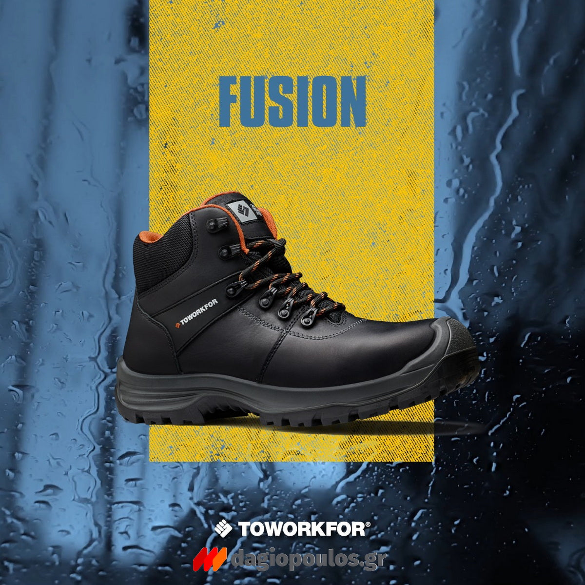 ToWorkFor Trail Boot S3 SRC Παπούτσια Ασφαλείας Ημιμποτάκια Με Προστασία Ανθρακόνημα