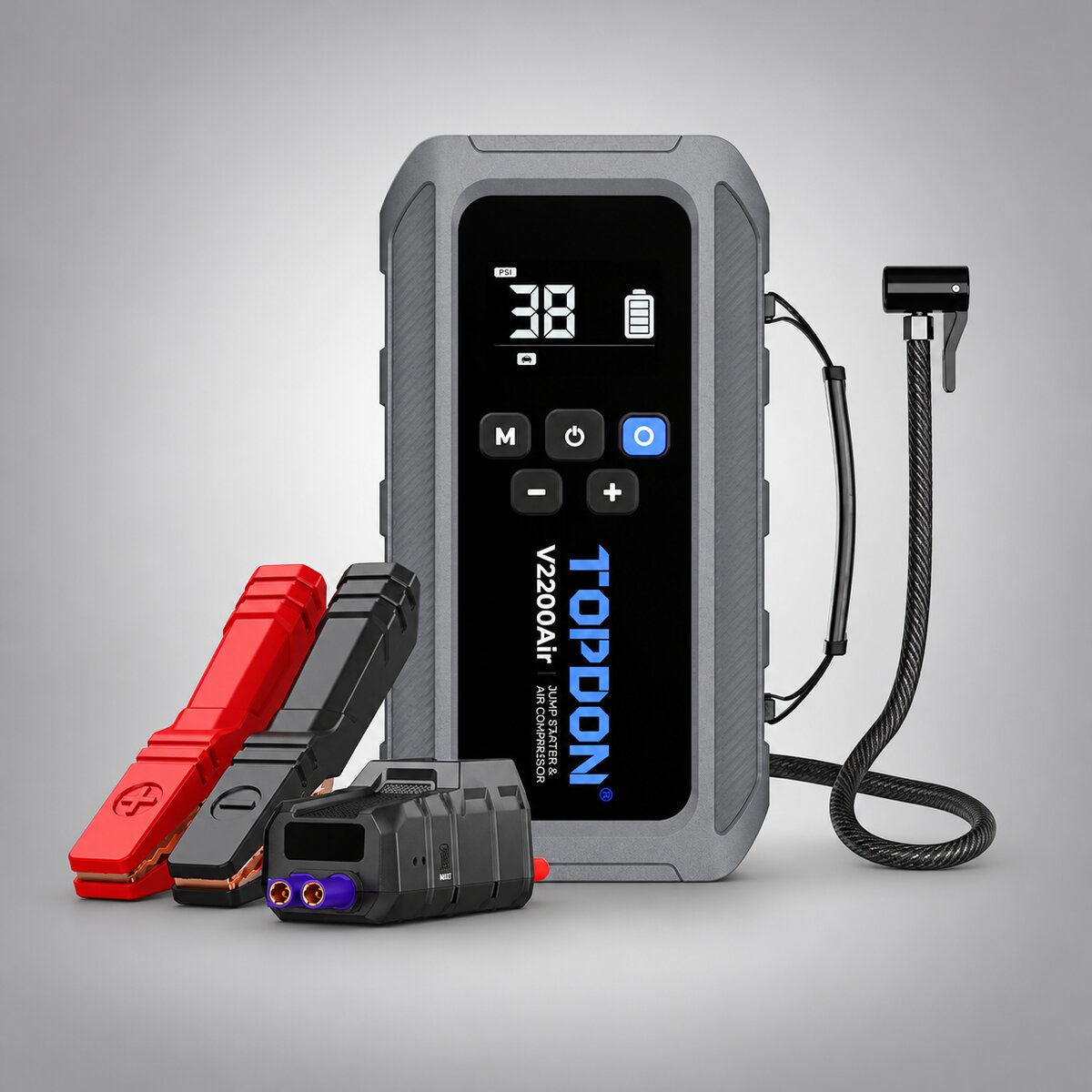 Topdon V2200Air εκκινητής μπαταρίας με αεροσυμπιεστή