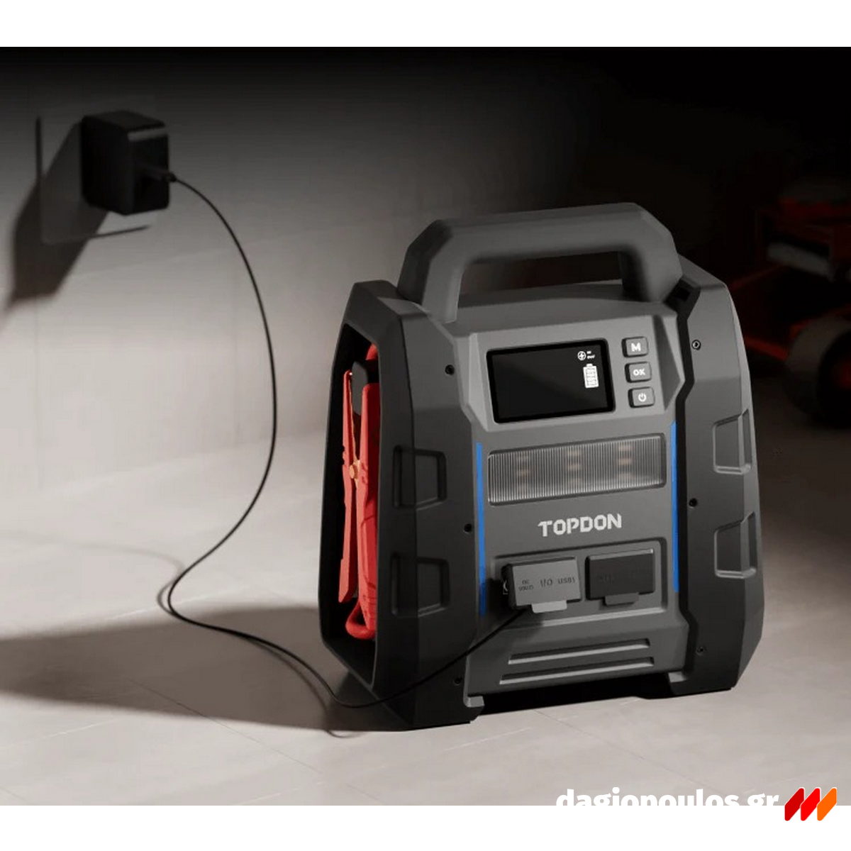 Topdon V4500 PLUS Φορητός Εκκινητής Μπαταρίας Αυτοκινήτου 12V 4500Α 32Ah