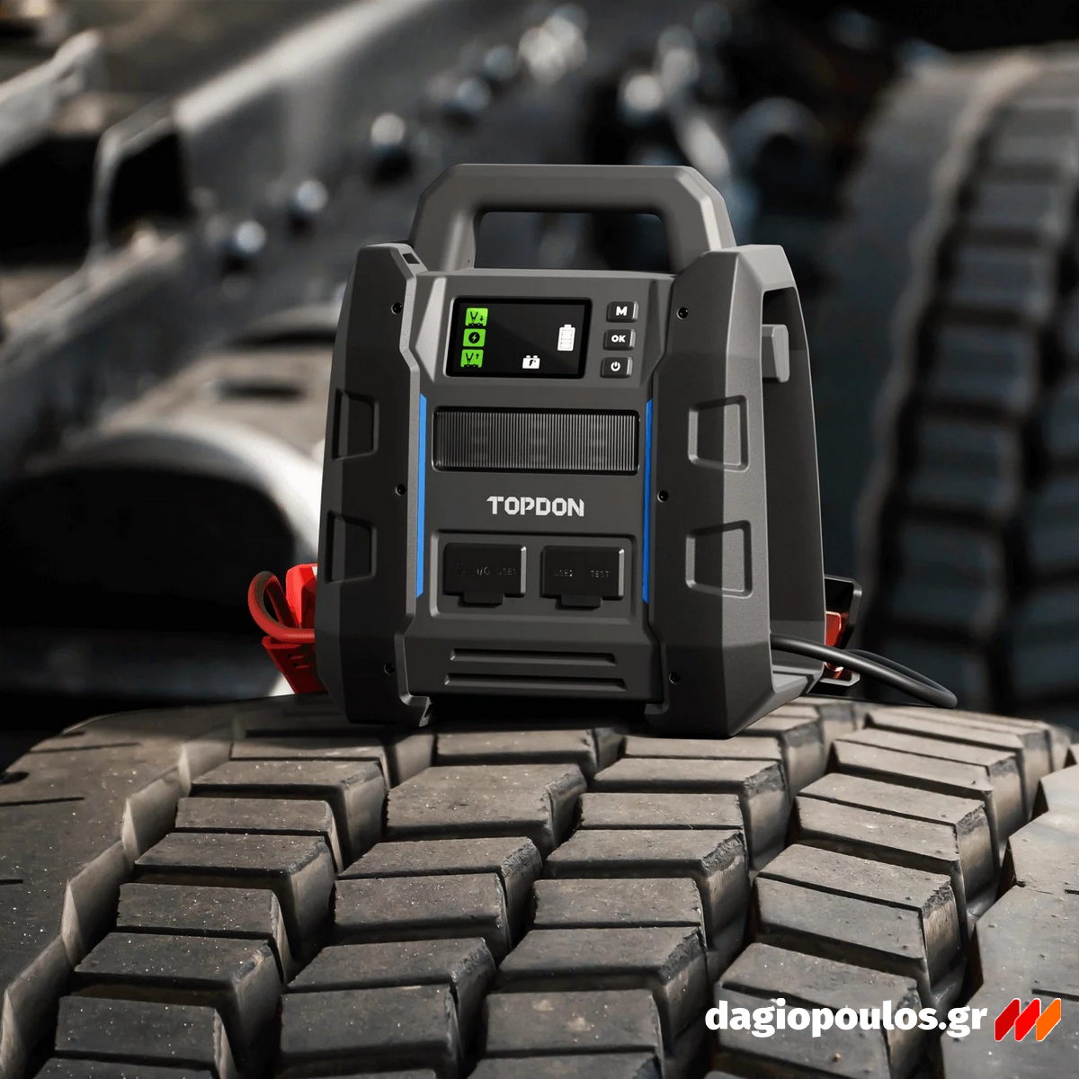 Topdon V4500 PLUS Φορητός Εκκινητής Μπαταρίας Αυτοκινήτου 12V 4500Α 32Ah