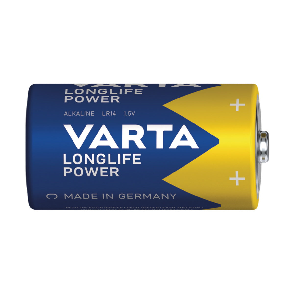 Varta Longlife Power Αλκαλικές Μπαταρίες C Σετ 2 Τεμ