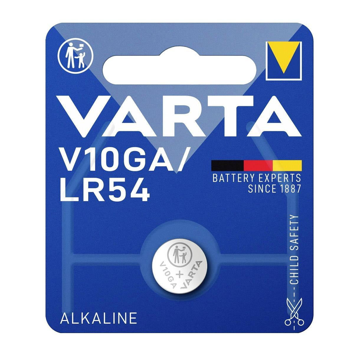 Varta V10GA LR54 Μπαταρία Αλκαλική Πλακέ 1.5V