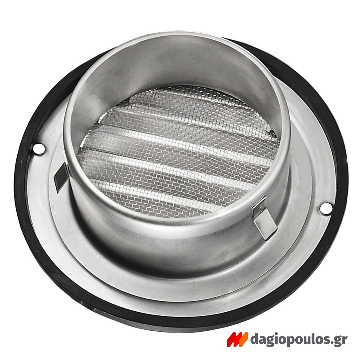 Vents MVM 100 Καπάκι Εξαερισμού Με Σίτα Στρογγυλό 100mm ΑΝΟΞΕΙΔΩΤΟ