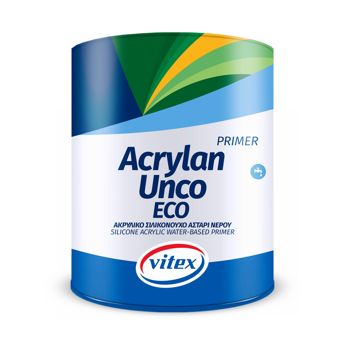 Vitex Acrylan Unco Eco Σιλικονούχο Ακρυλικό Aστάρι Nερού Διάφανο