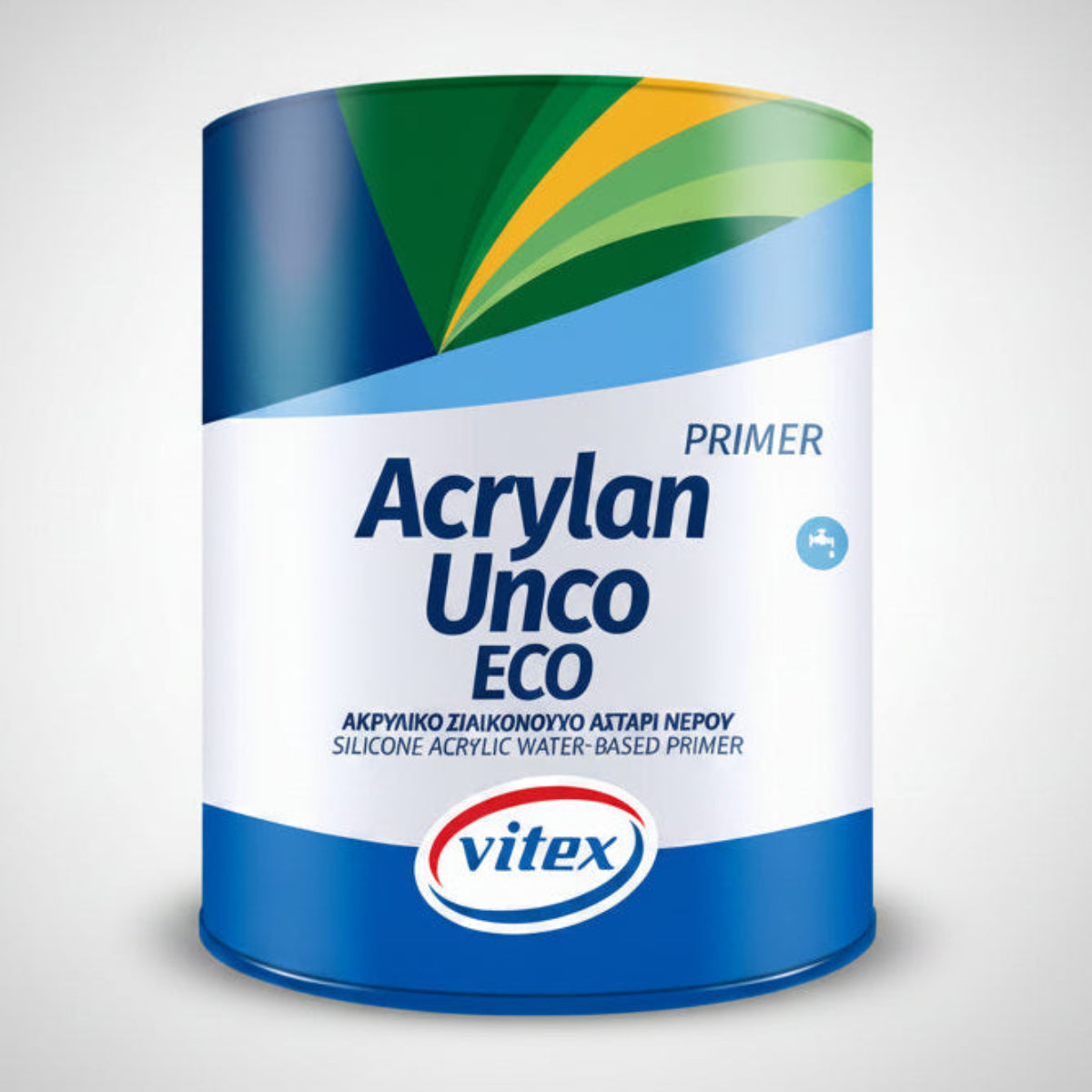 Vitex Acrylan Unco Eco Σιλικονούχο Ακρυλικό Aστάρι Nερού Διάφανο