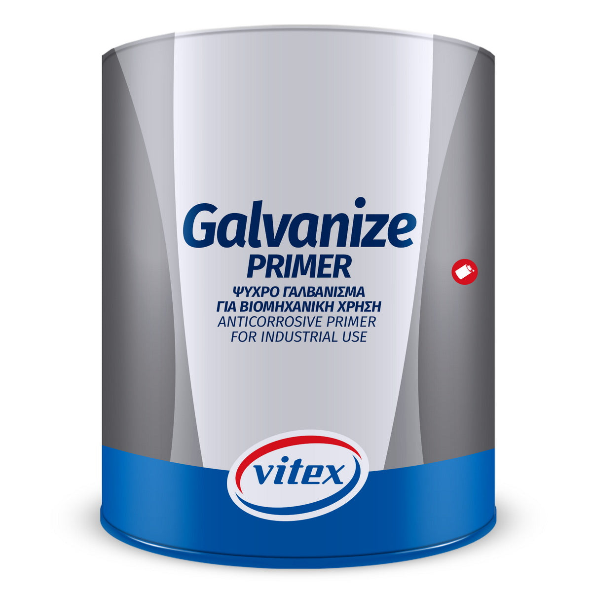 Vitex Galvanize Αντισκωριακό Αστάρι Ψυχρού Γαλβανίσματος Γκρι 750ml