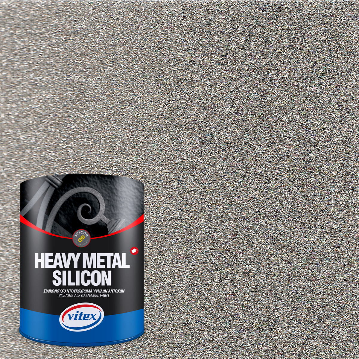 Vitex Heavy Metal Silicon Effect Σιλικονούχο Ντουκόχρωμα Ανάγλυφης Χροιάς 771 GOLDEN FLEECE