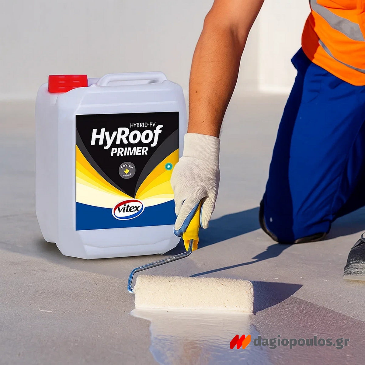 Vitex Hyroof Primer Hybrid PU Διαφανές Υβριδικό Αστάρι Νερού Μονωτικών
