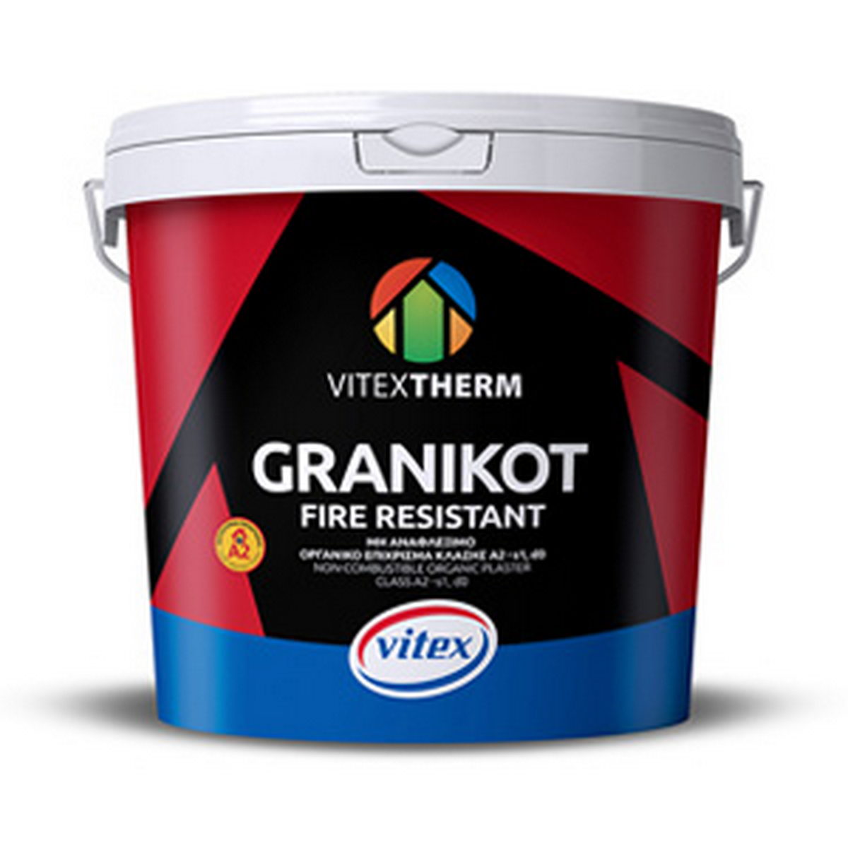 Vitextherm Granikot Fire Resistant Υψηλής Ποιότητας Ακρυλικός Μη Αναφλέξιμος Σοβάς Θερμομόνωσης